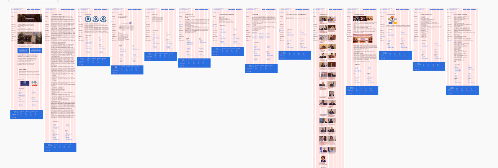 APAP Academy portal screen map